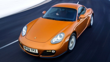 обоя porsche, cayman, автомобили, dr, ing, h, c, f, ag, германия, спортивные, элитные