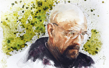 обоя рисованное, кино, breaking, bad