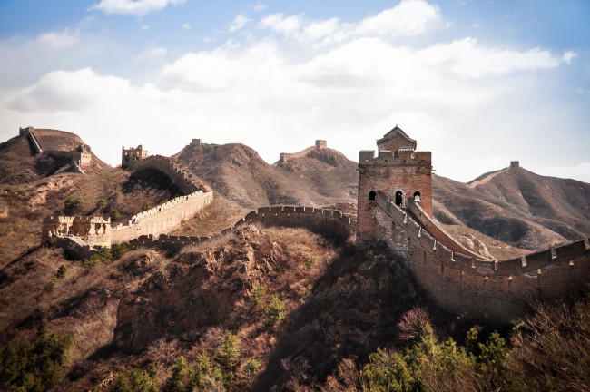 Обои картинки фото great wall, города, - дворцы,  замки,  крепости, крепость, стена, граница