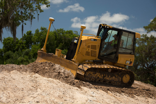 Обои картинки фото техника, бульдозеры на гусенецах, caterpillar