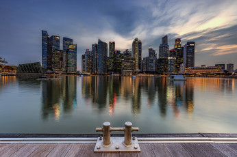 Картинка singapore города сингапур+ сингапур панорама