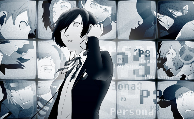 Обои картинки фото аниме, persona, персона