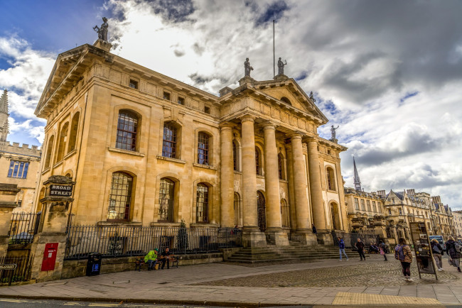 Обои картинки фото oxford, england, города, - улицы,  площади,  набережные