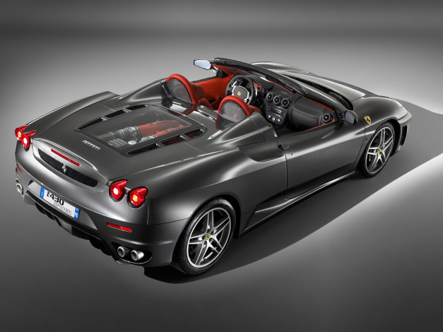 Обои картинки фото ferrari, f430, spyder, автомобили