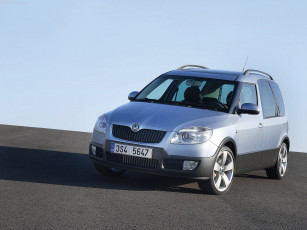 Картинка skoda roomster scout 2007 автомобили