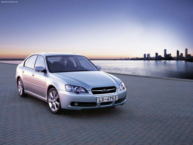 Обои картинки фото subaru, legacy, sedan, 2004, автомобили
