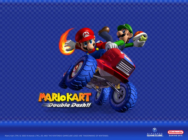 Обои картинки фото mario, kart, видео, игры