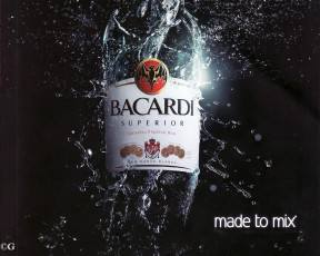 обоя бренды, bacardi
