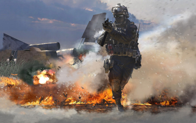 Обои картинки фото видео, игры, call, of, duty, modern, warfare