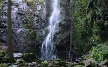обоя природа, водопады, камни, вода