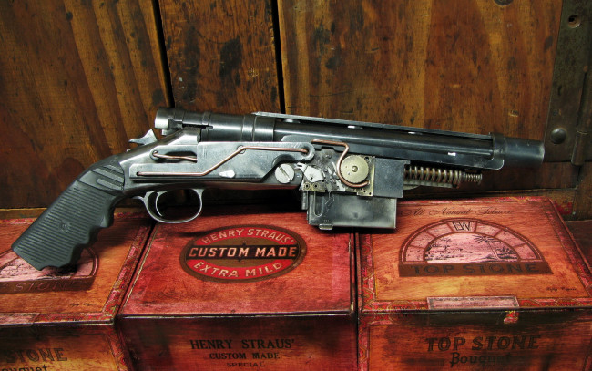 Обои картинки фото оружие, пистолеты, grand, approximiser, 3, shot, pistole, steampunk, gun