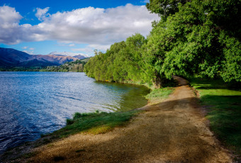 обоя природа, реки, озера, новая, зеландия