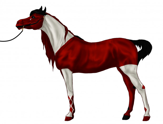 Обои картинки фото рисованные, животные,  сказочные,  мифические, лошадь