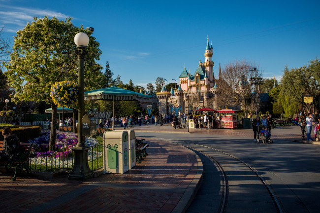 Обои картинки фото disneyland, города, диснейленд, парк, развлечений