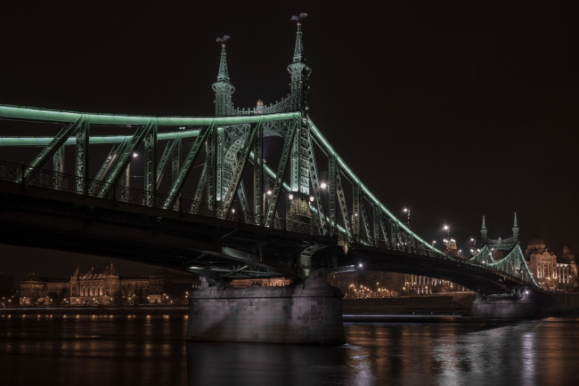 Обои картинки фото города, - мосты, liberty, bridge, hungary, budapest