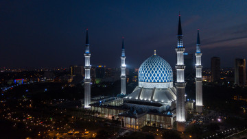 обоя города, - мечети,  медресе, шах, алам, селангор, малайзия, мечеть, султана, author, firdouss, ross