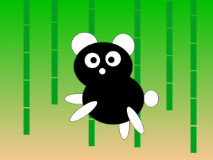 Картинка panda векторная графика