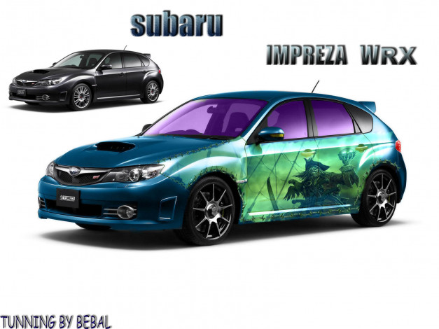 Обои картинки фото автомобили, subaru