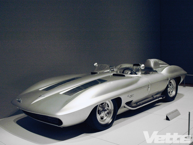 Обои картинки фото 1959, corvette, sting, ray, concept, автомобили