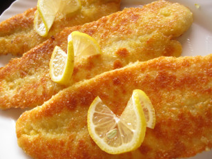 Картинка автор varvarra еда рыбные блюда морепродуктами филе панировка лимон