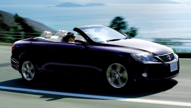 Обои картинки фото lexus, is, автомобили, скорость, автомобиль, стиль, мощь