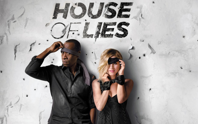 Обои картинки фото house of lies, кино фильмы, повязки, стена