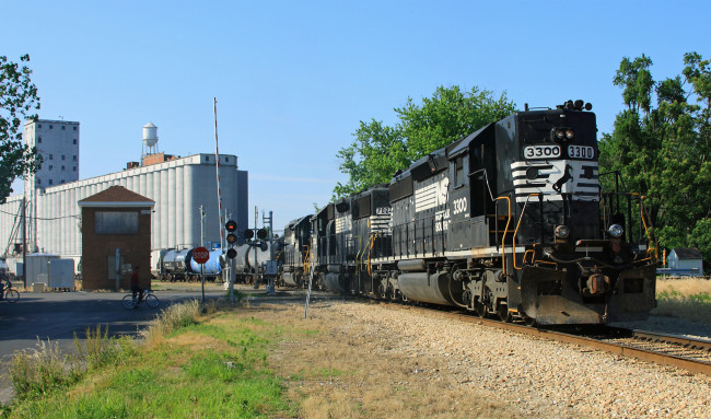 Обои картинки фото техника, поезда, рельсы, дорога, состав, локомотив, железная