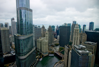 Картинка города Чикаго+ сша америка небоскребы чикаго высотки здания chicago