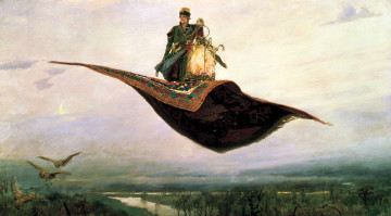 Картинка рисованное виктор+васнецов иван царевич ковер клетка совы полет
