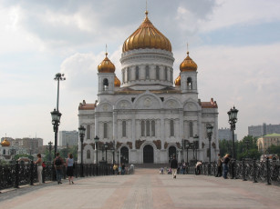 Картинка москва дорога храму города россия