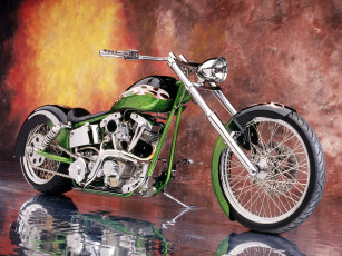 Картинка 2005 special construction fxr reptilian dna мотоциклы harley davidson