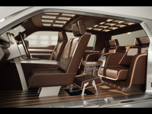 обоя ford, 250, super, chief, concept, interior, foot, rest, автомобили, интерьеры