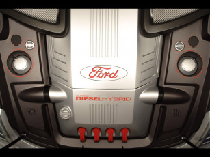 обоя ford, reflex, concept, engine, автомобили, двигатели