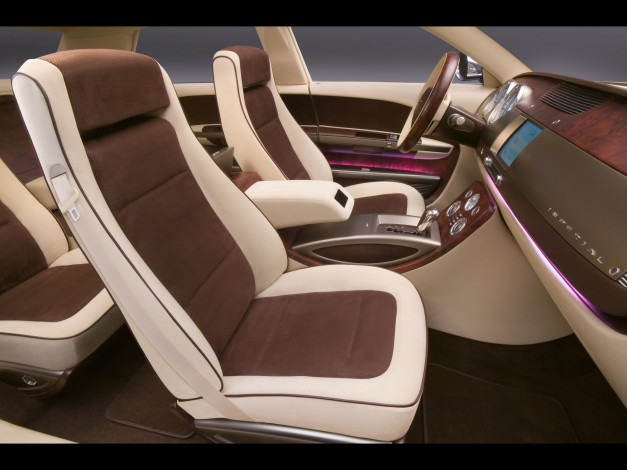 Обои картинки фото chrysler, imperial, concept, seating, автомобили, интерьеры