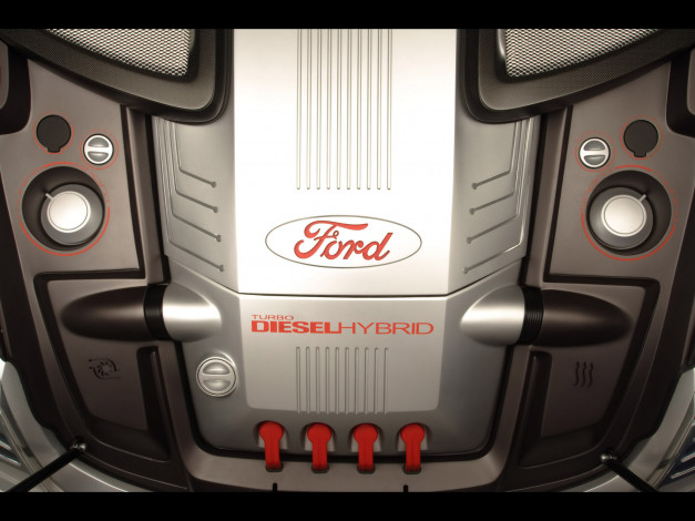 Обои картинки фото ford, reflex, concept, engine, автомобили, двигатели