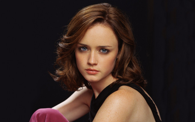 Обои картинки фото Alexis Bledel, девушки, , , взгляд