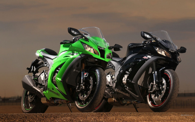 Обои картинки фото мотоциклы, kawasaki, kavasaki