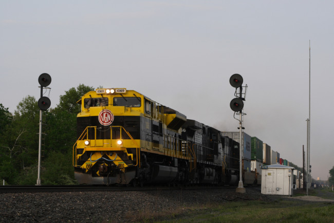 Обои картинки фото техника, поезда, дорога, железная, локомотив, рельсы