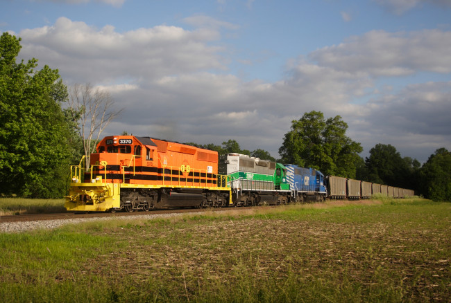 Обои картинки фото техника, поезда, локомотив, дорога, рельсы, железная