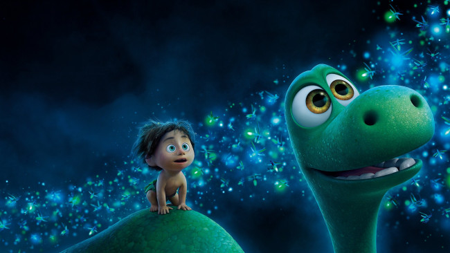 Обои картинки фото мультфильмы, the good dinosaur, персонажи