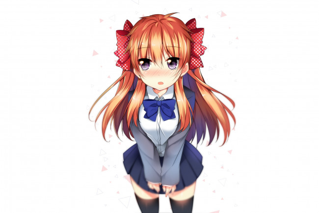 Обои картинки фото аниме, gekkan shoujo nozaki-kun, sakura, chiyo