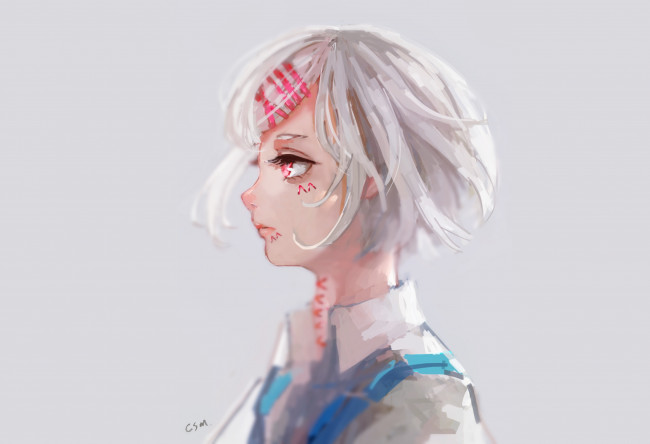 Обои картинки фото аниме, tokyo ghoul, suzuya, juuzou