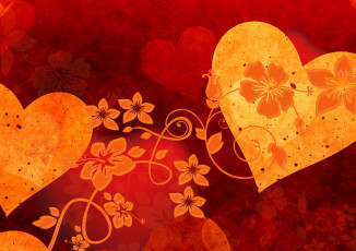 Картинка праздничные день+святого+валентина +сердечки +любовь фон сердечки