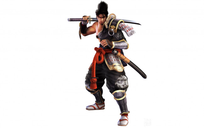 Обои картинки фото видео игры, soulcalibur, меч, самурай