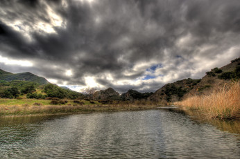 Картинка california malibu природа реки озера пейзаж река