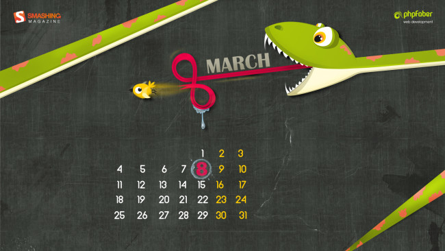 Обои картинки фото календари, рисованные, векторная, графика, птичка, змея