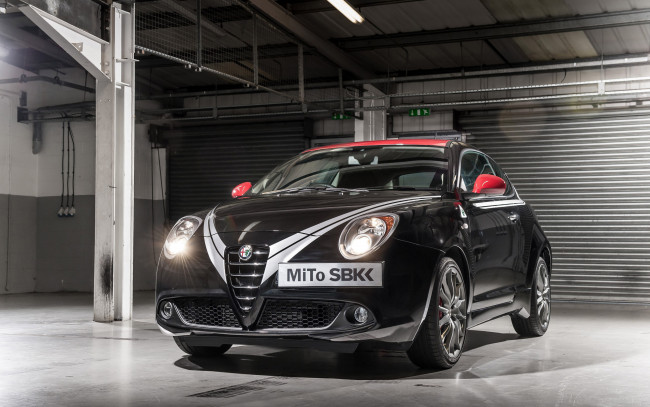 Обои картинки фото автомобили, alfa, romeo, car, special, edition, mito, sbk