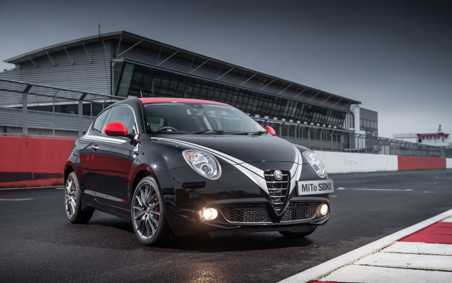 Обои картинки фото автомобили, alfa, romeo, mito, sbk, special, edition, car