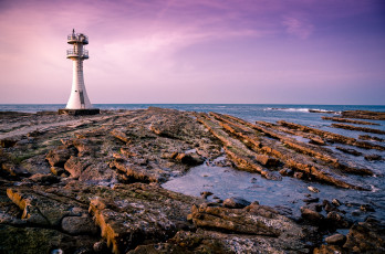 Картинка природа маяки побережьье океан маяк