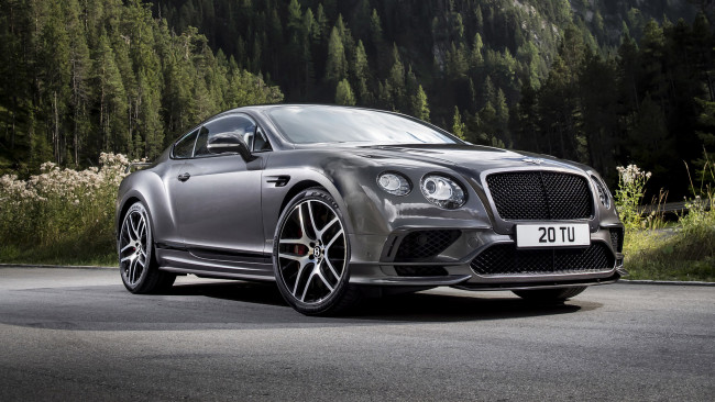 Обои картинки фото bentley continental gt supersports 2018, автомобили, bentley, continental, gt, supersports, 2018